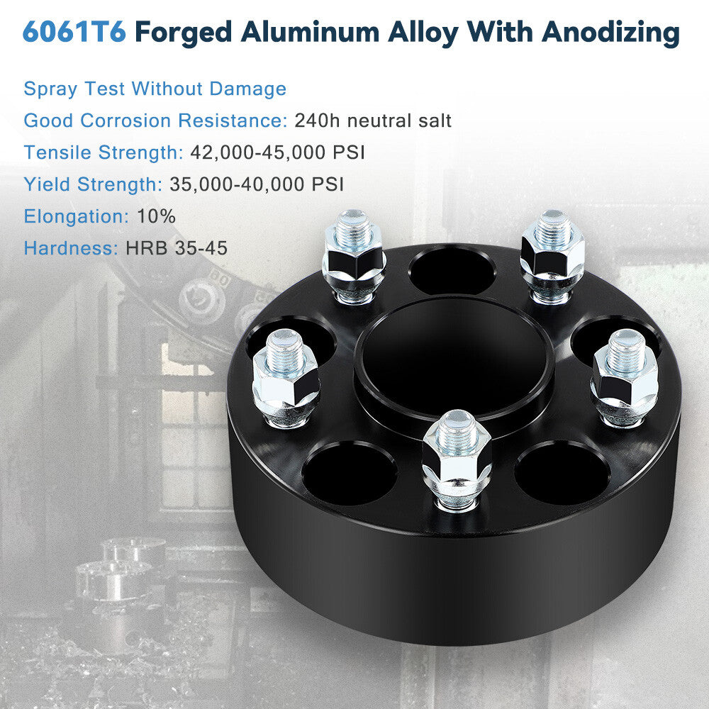 2Pcs 2" 5x4.5 Hubcentric Wheel Spacers For Nissan Altima Sentra Maxima 350Z 370Z 6B93BC-57