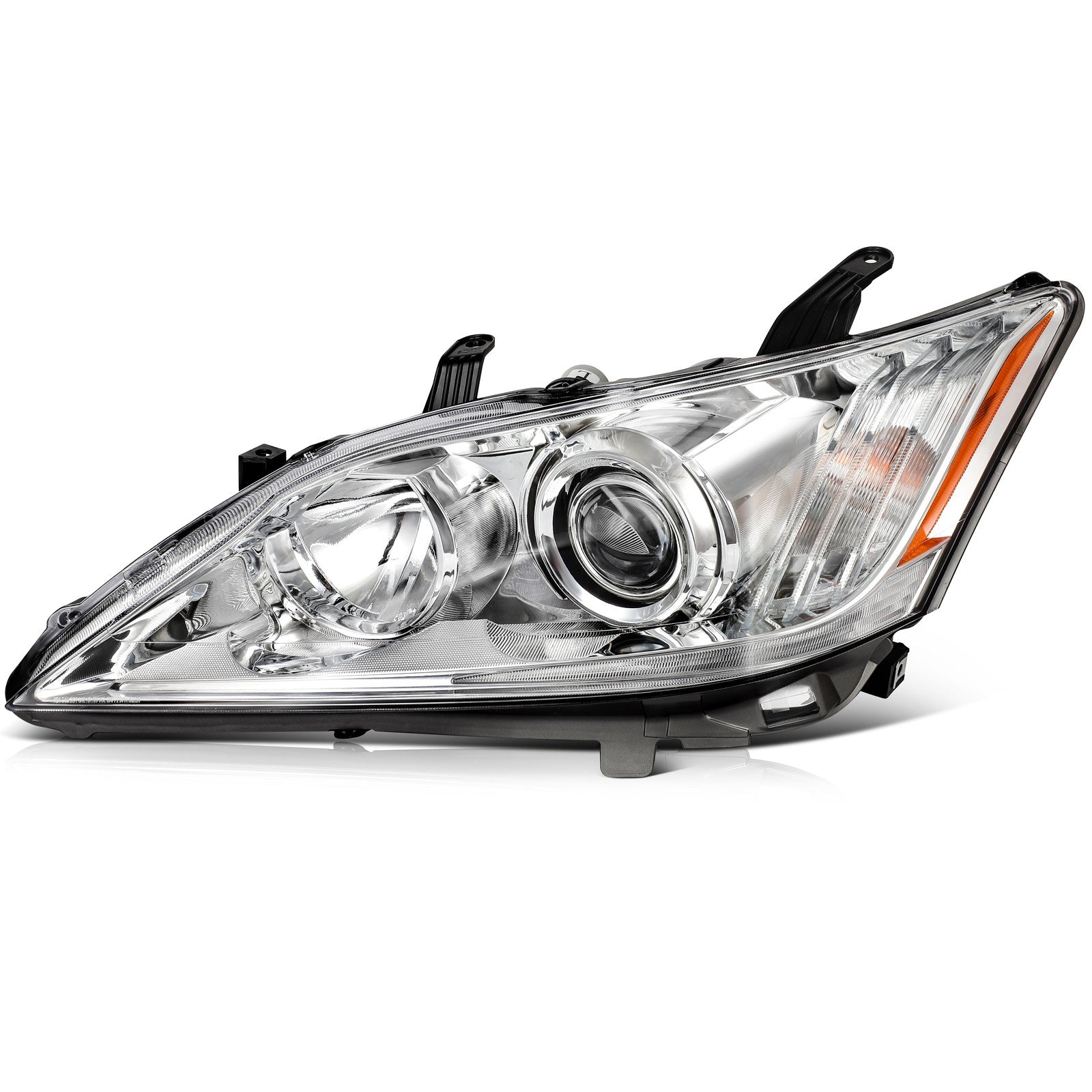 ECCPP Headlight Assembly For Lexus ES350 Base 3.5L 2010-2012 Left Side Chrome 6B93BC-57