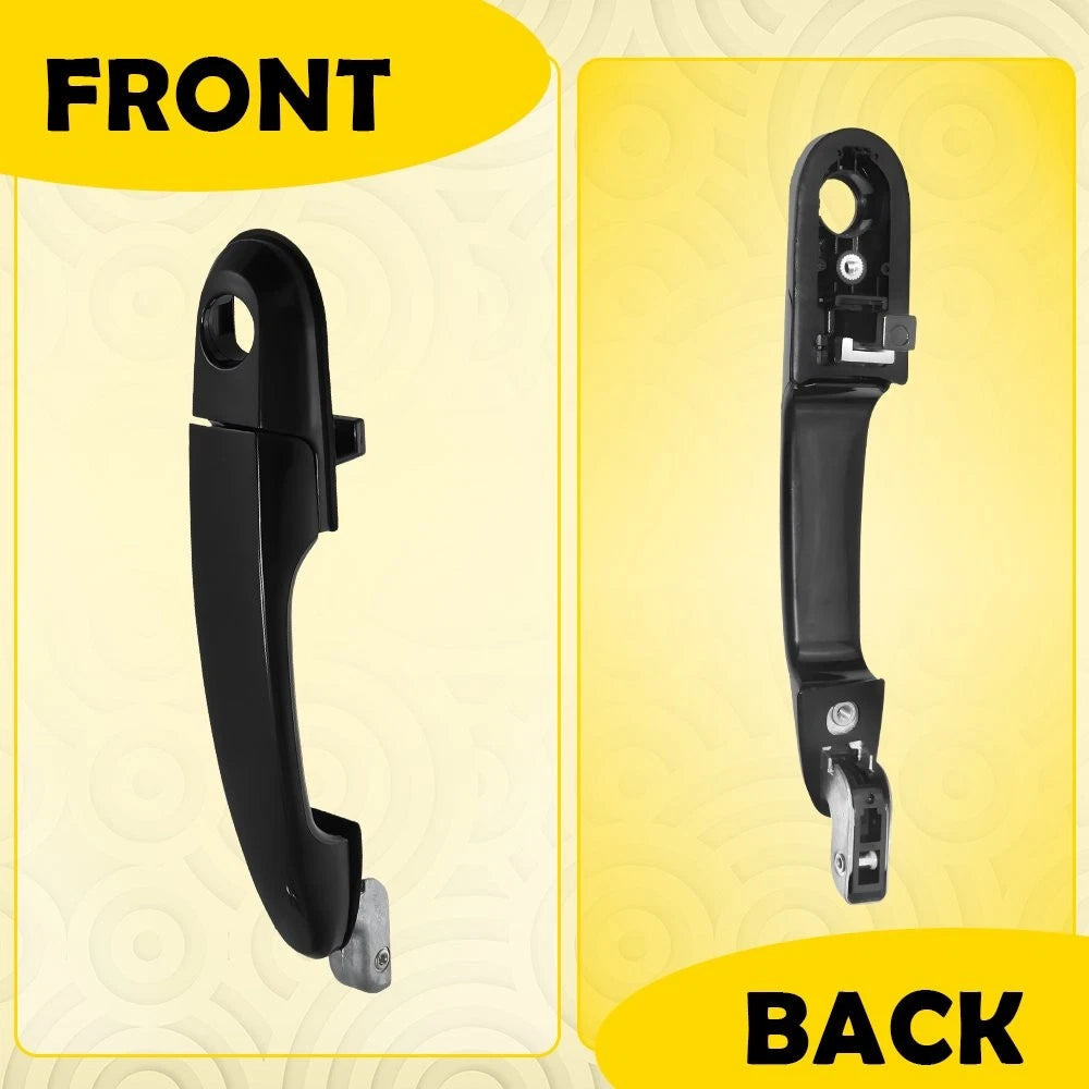 Front Right Black Exterior Door Handle For Hyundai Tucson 2005-09 HY1311108 EOA 6B93BC-57