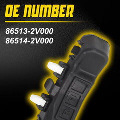 Front Driver & Passenger Side Bumper Bracket For 2012-2017 Hyundai Veloster EOA 6B93BC-57