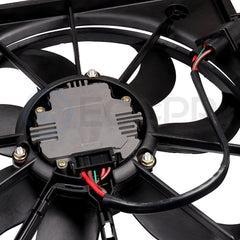 Electric AC Condenser Cooling Fan Kit For 2006-2010 2011-2014 Volkswagen Jetta 6B93BC-57