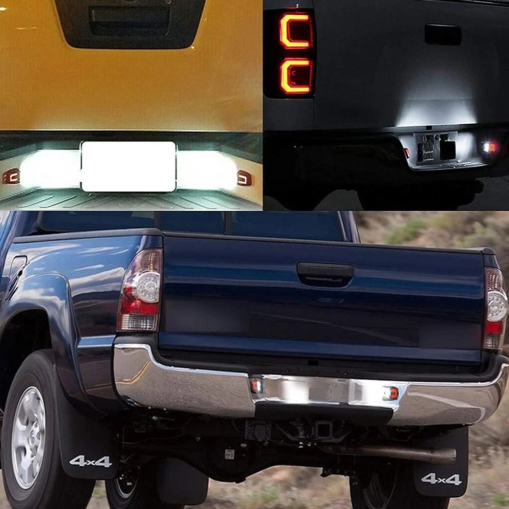 2pcs License LED Plate Light Lamp For Nissan Frontier Titan Armada Xterra Suzuki 6B93BC-57