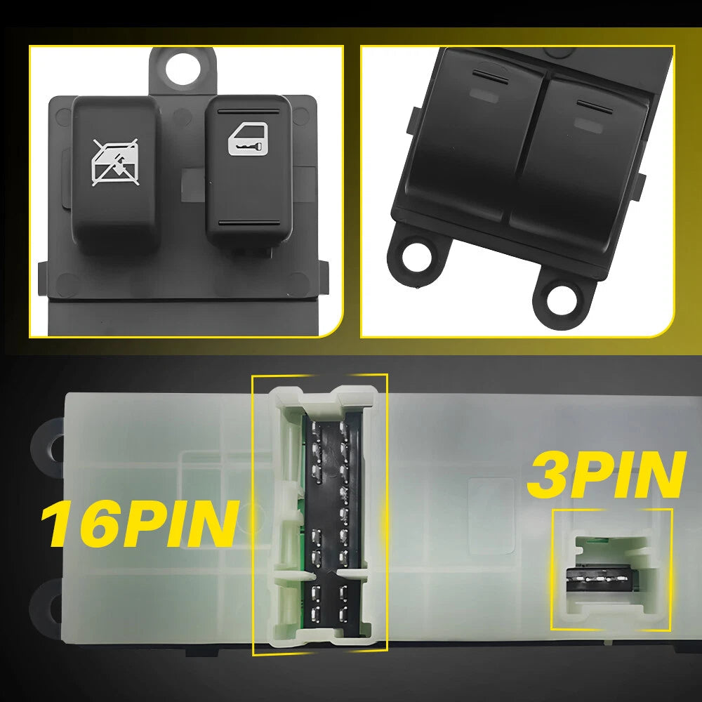 For 2008-2013 Subaru Forester Power Window Switch Front Left Driver 83071-FG090 6B93BC-57