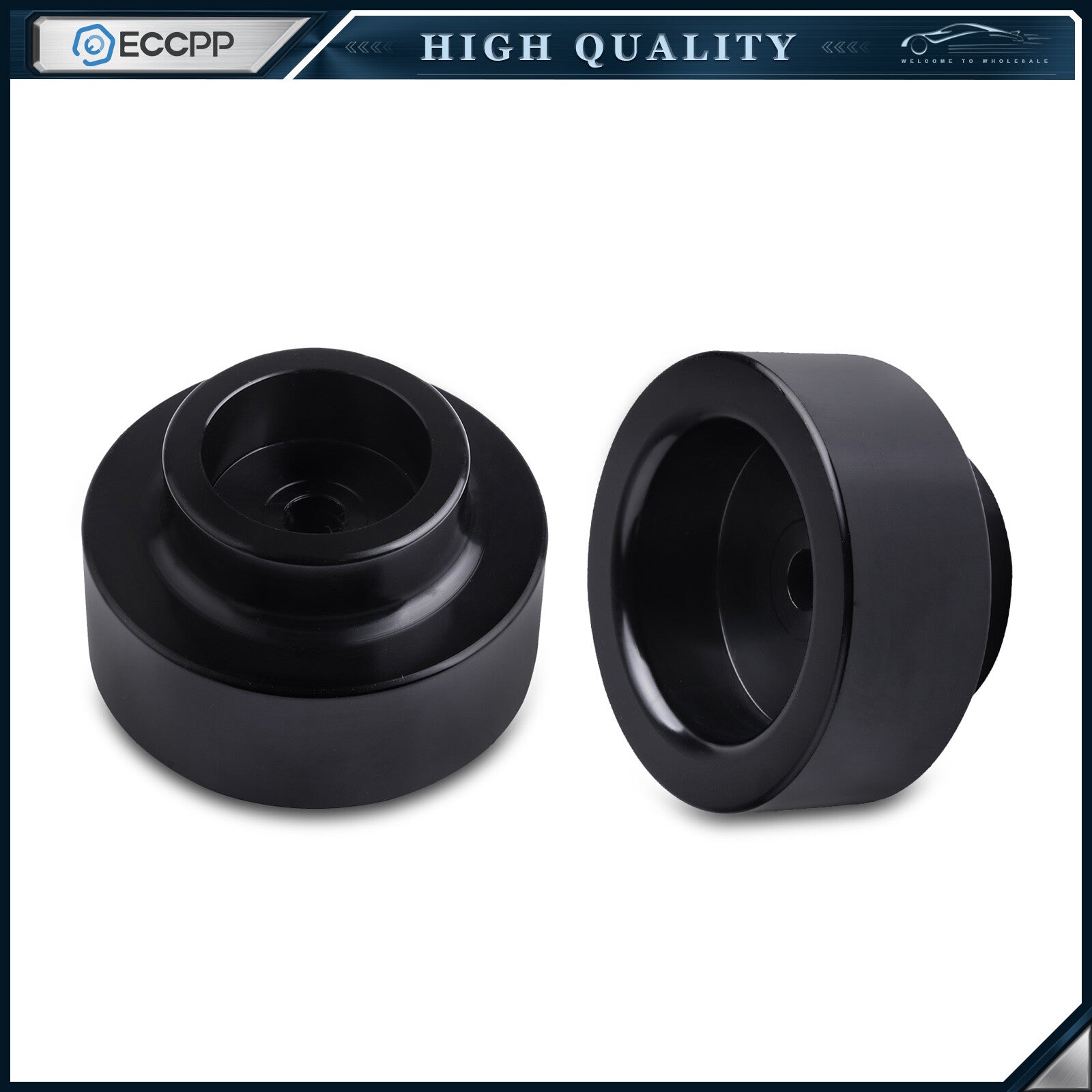 2.5" Front 1.5" Rear Leveling Lift Kit For Chevy Tahoe GMC Yukon 6 Lug 2007-2019 6B93BC-57