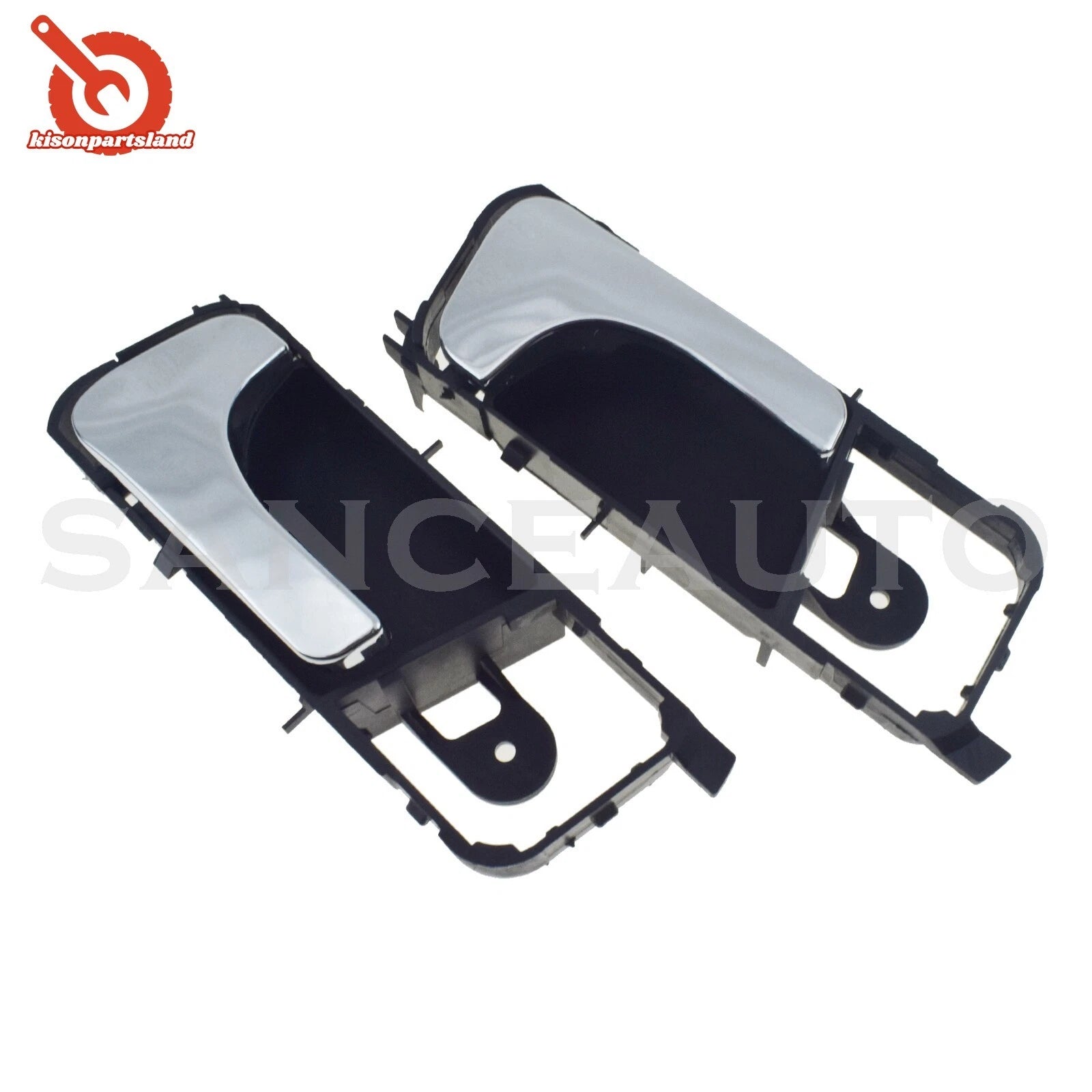 2PCS Left Right Chrome Inside Interior Door Handles For Suzuki Forenza 2004-2008 6B93BC-57
