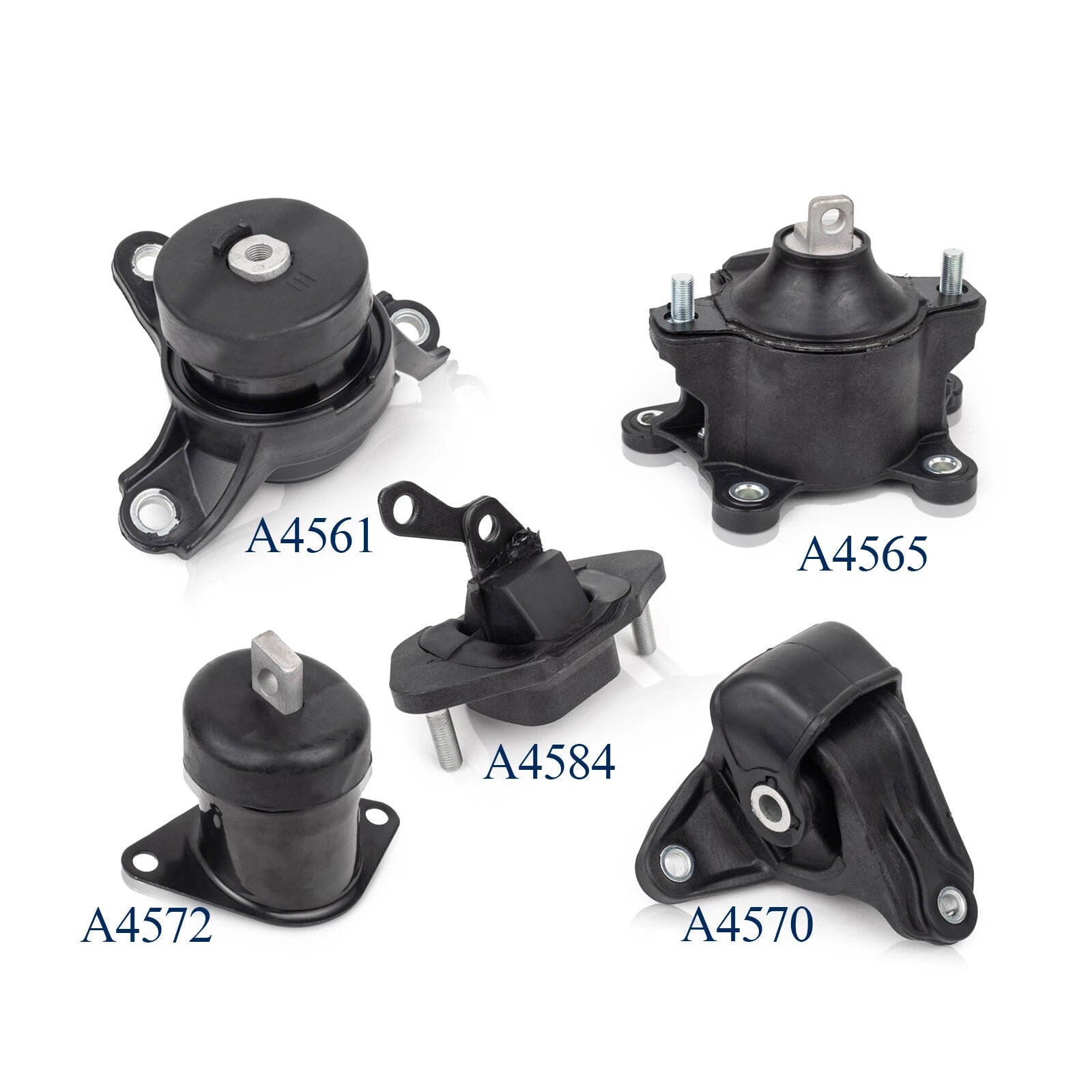 Engine Mount Set compatible with Honda 2008-2012 Accord Acura 2009-2013 TSX l4 6B93BC-57