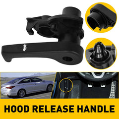Hood Latch Handle Release & Base Fit Hyundai for 11-19 Sonata 11-16 Kia Optima A 6B93BC-57