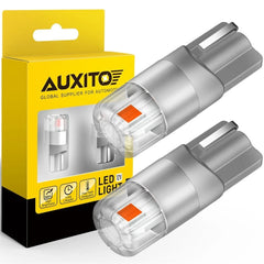 AUXITO T10 Red LED Inner Tail Light Bulb Super Bright 2825 168 192 194 175 2T EA AUXITO