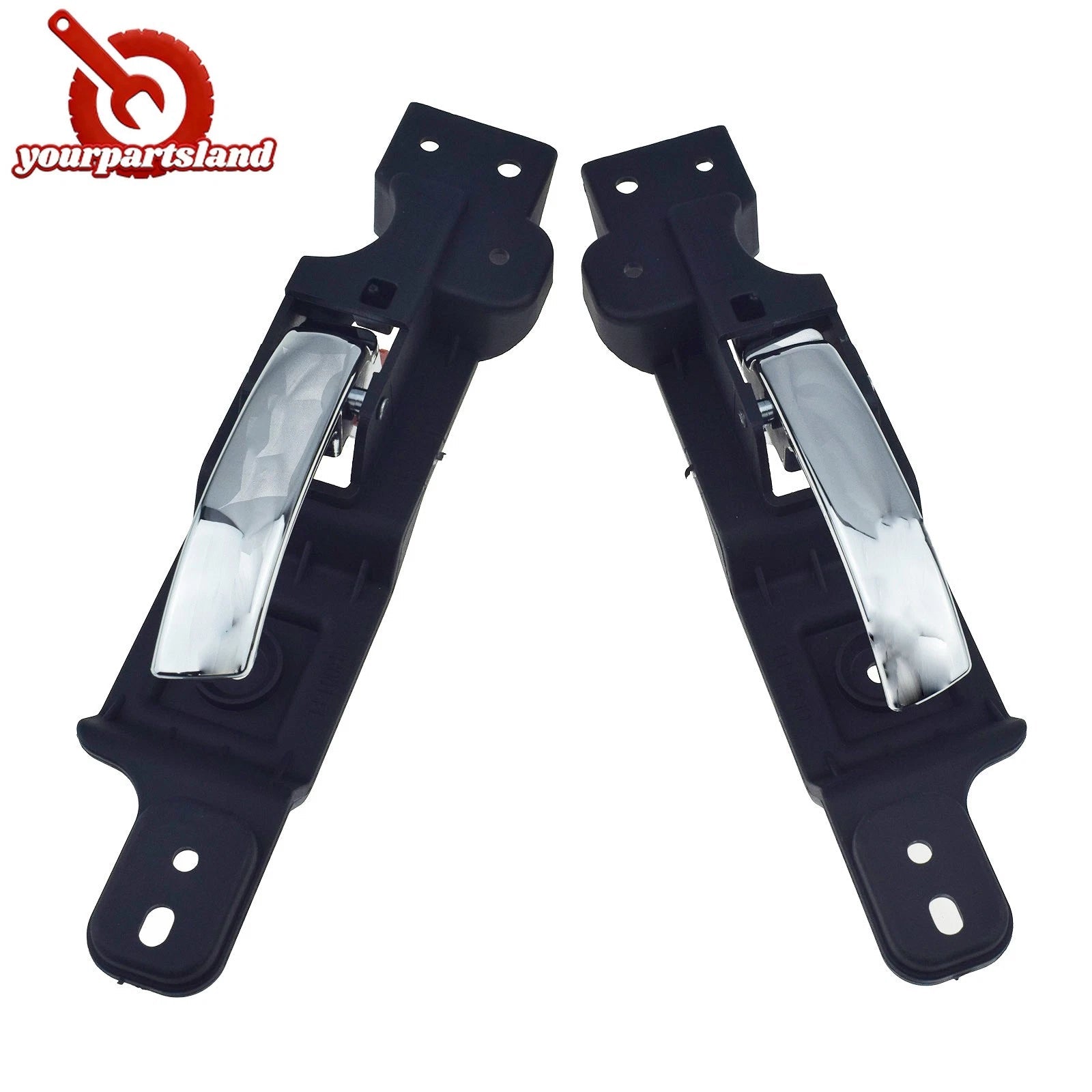 Front Left Right Interior Inside Door Handle For 2008-14 Dodge Challenger Chrome 6B93BC-57