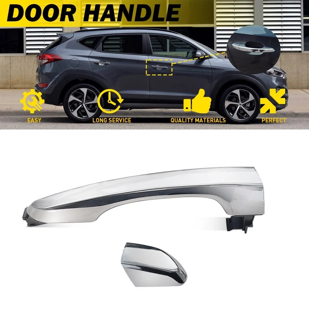 Exterior Door Handle Front Right Passenger RH for 2016 17-2021 Hyundai Tucson EA 6B93BC-57