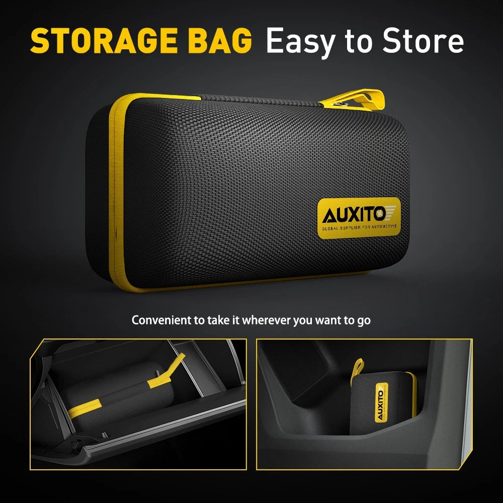 3500A JUMP STARTER CAR BATTERY BOOSTER BOX POWER BANK w/ Digital Tire Inflator A 6B93BC-57