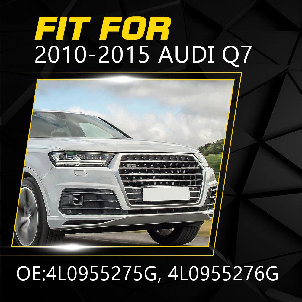 Front Bumper Headlight Washer Cover Nozzle Cap Left+Right For Audi Q7 2010-15 EA 6B93BC-57