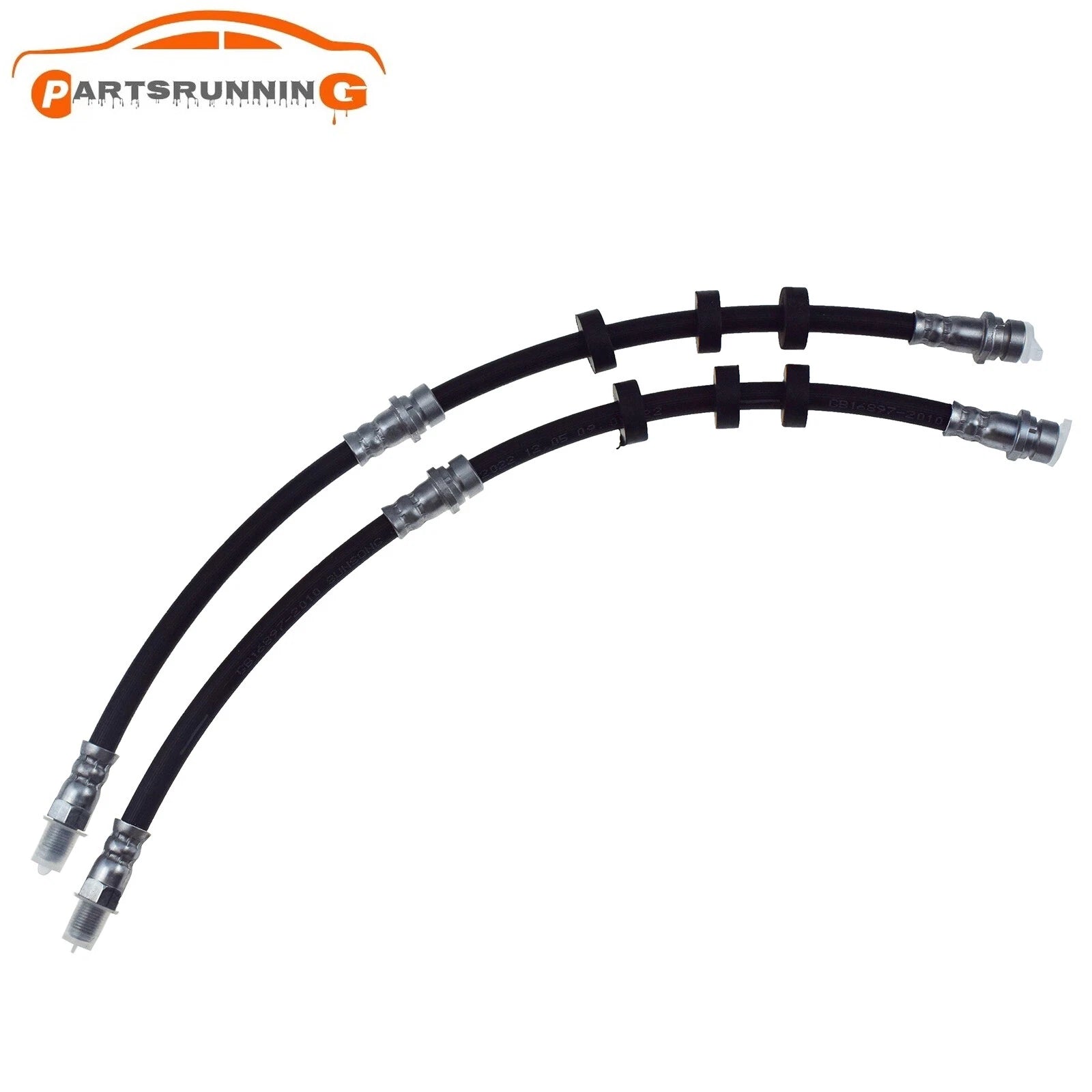 Front Left & Right Brake Hydraulic Hose for Ford Escape Mazda Tribute Mercury 6B93BC-57