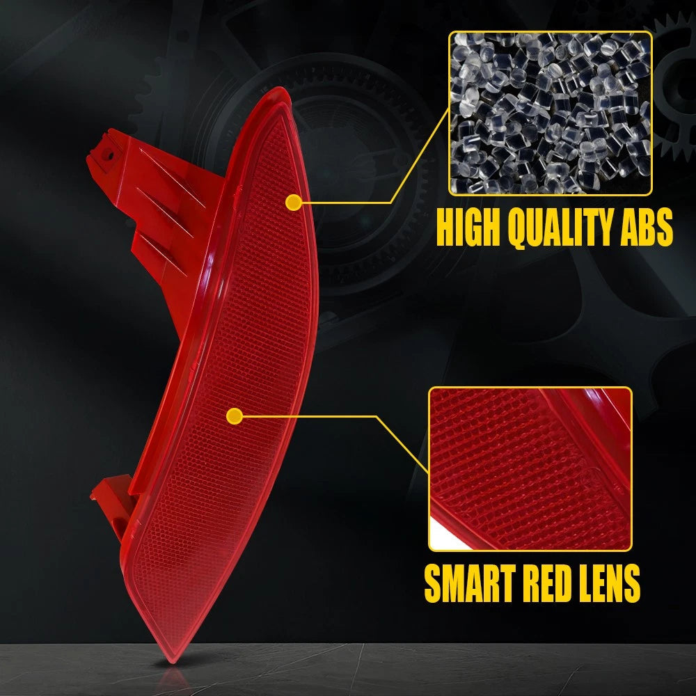 Rear Left Driver Side Bumper Reflector For 2016-2022 Honda HR-V HO1184109 EOA 6B93BC-57