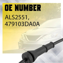 For 2013 2014 2015 2016 2017 2018 Nissan Sentra Front ABS Wheel Speed Sensor EOA 6B93BC-57