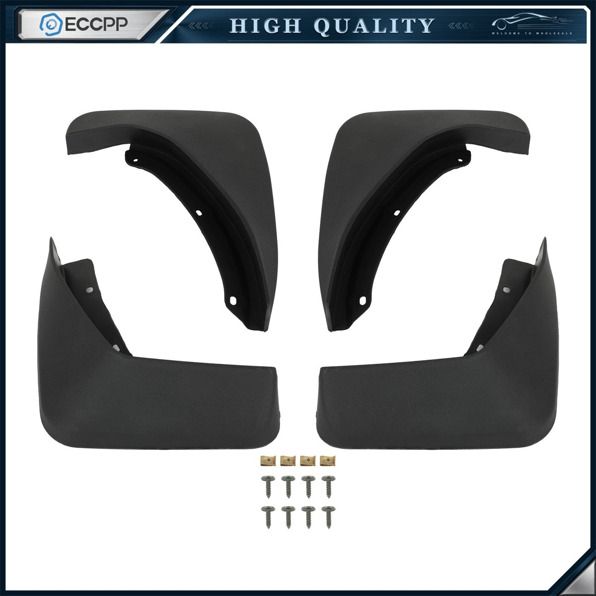For Volvo XC90 (Sport Utility) 2015-2023 Mud Flaps Guard Fender With Screws 6B93BC-57