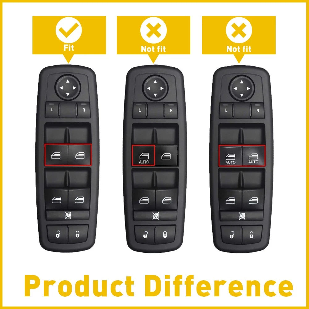 Window Switch For 56046553AC Control 2013-2016 Dodge Master Left Dart Driver 6B93BC-57