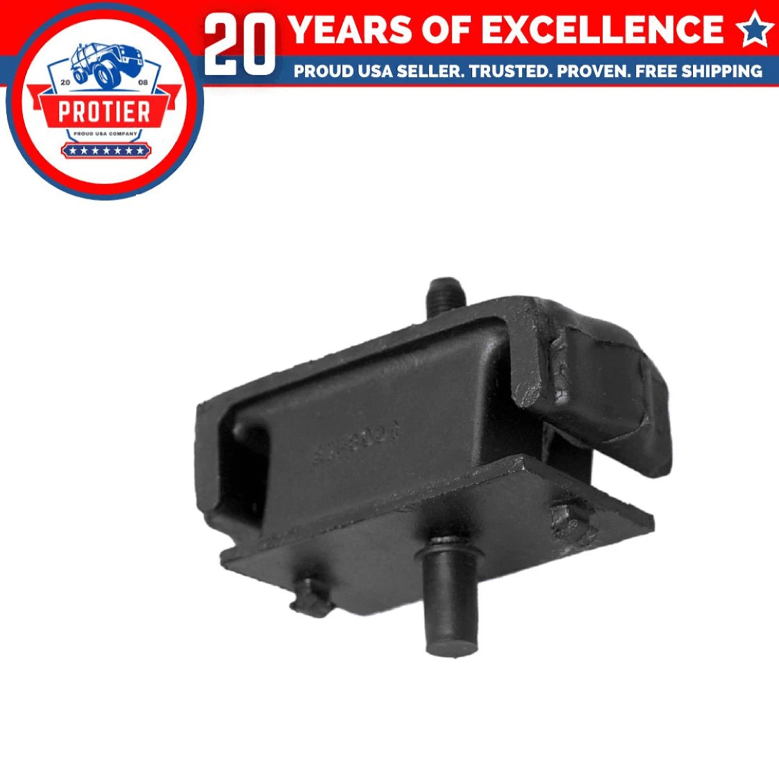 Front Motor Mount Set for 1986-1993 Mazda B2000 / B2200 2.0L / 2.2L 2PCS 6B93BC-57
