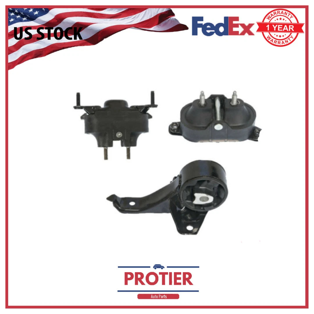 Motor & Trans Mount 3PCS Set for Chevy Malibu/ Pontiac G6/ Saturn Aura 3.5L 6B93BC-57