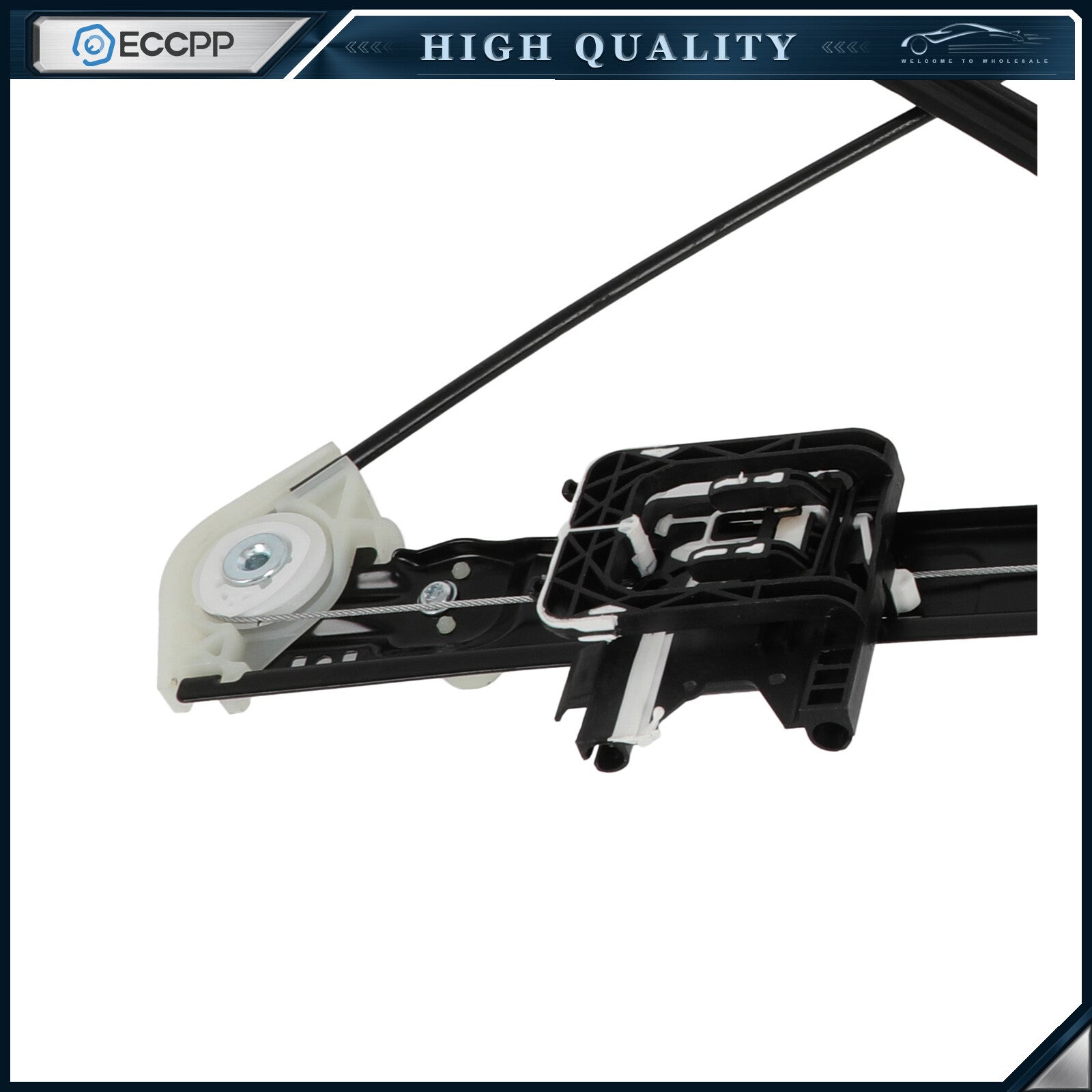 For Land Rover Range Rover 2013-2019 Front Driver Window Regulator with Motor 6B93BC-57