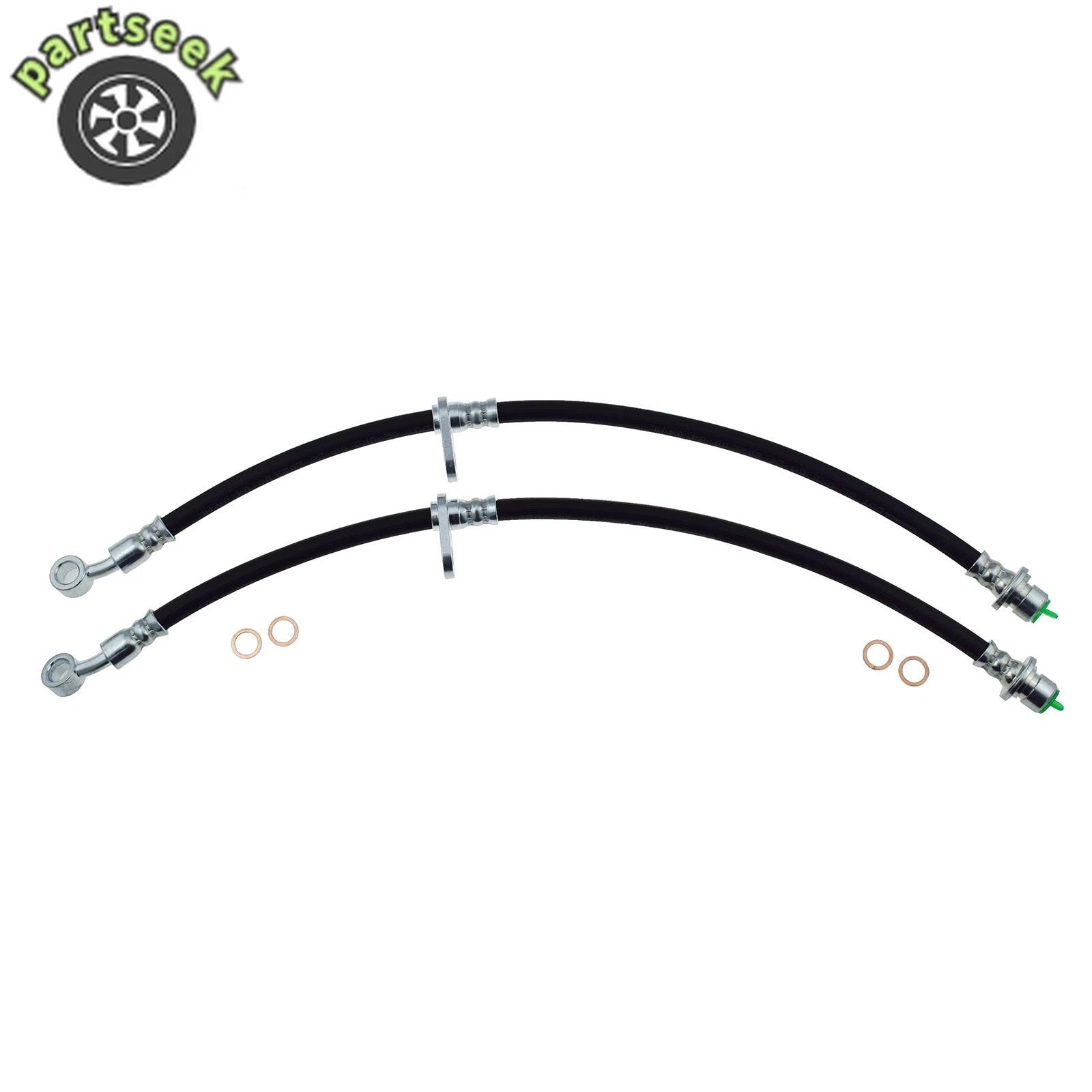 Front Brake Hydraulic Hoses for Acura TL TSX 2004-2008 Honda Accord 2003-2007 6B93BC-57