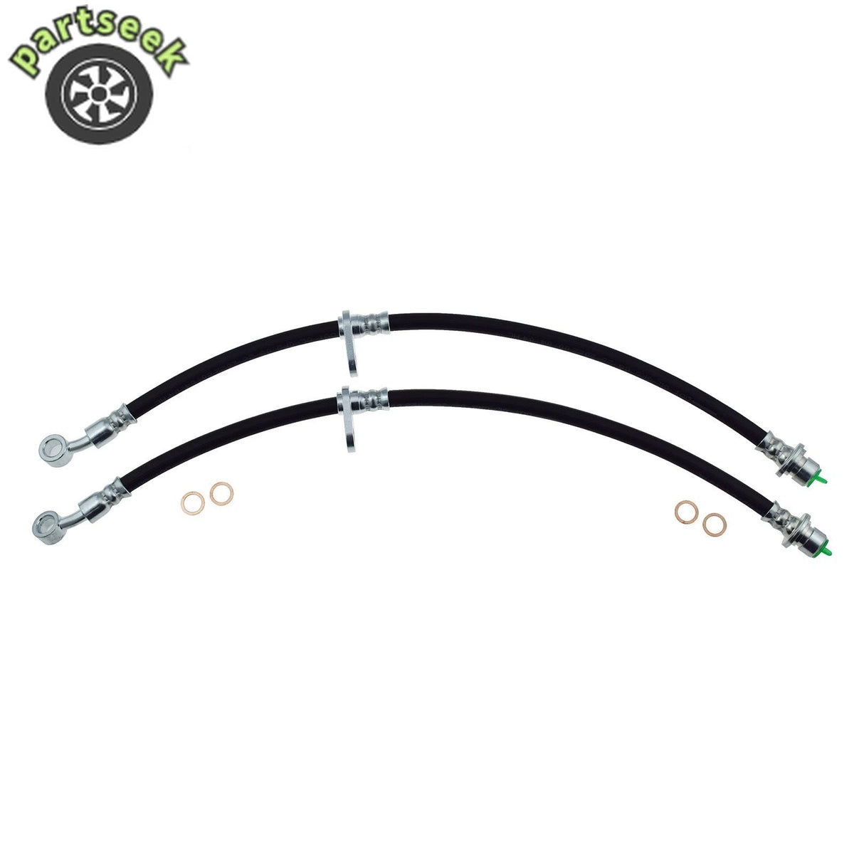 Front Brake Hydraulic Hoses for Acura TL TSX 2004-2008 Honda Accord 2003-2007 6B93BC-57