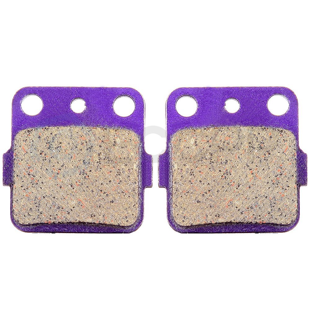 2 Pairs F + R Brake Pads For Kawasaki KLX140L KLX140 2008-09 11-14 Carbon Fiber 6B93BC-57