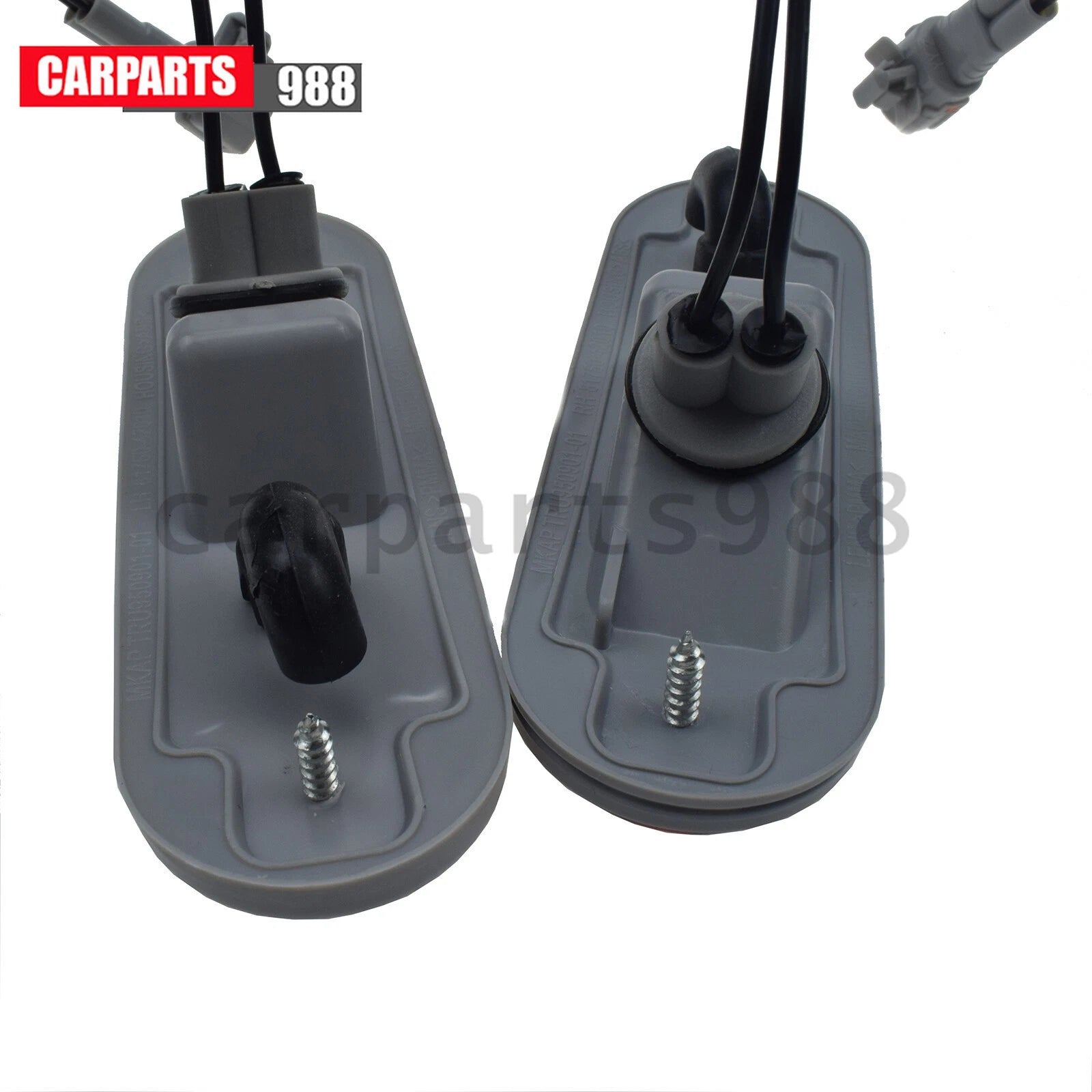 Pair LH & RH Rear Reflector Side Marker Lights W/ bulbs For 1996-00 Toyota RAV4 6B93BC-57