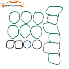 Intake Manifold Gasket Set AT4Z9H486A For Ford Lincoln 3.5L-3.7L V6 DOHC 2011-15 6B93BC-57