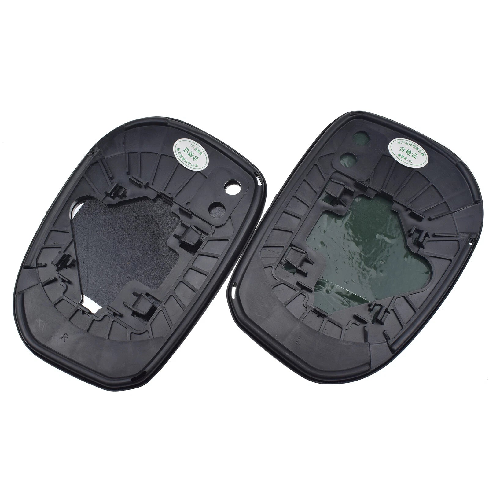 Pair Wing Side Mirror Glass Lens Non-Heated For Honda Jazz FIT GE6 GE8 2009-2014 6B93BC-57