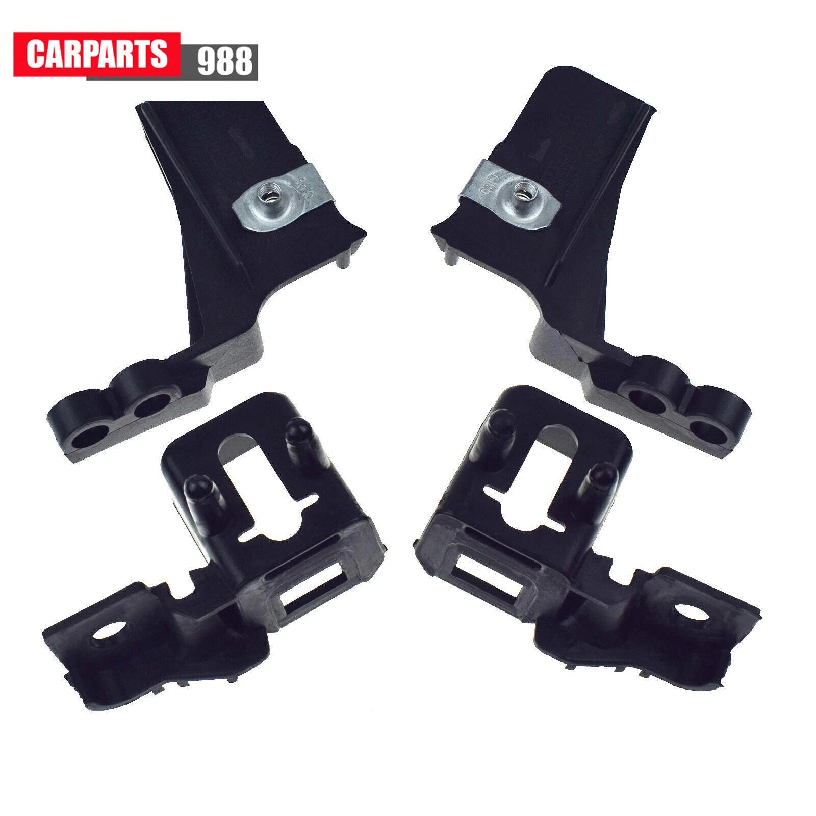 4Pcs Headlight Lamp Mounting Bracket For Ford Fusion MKZ DS7Z13A005A DS7Z13A004A 6B93BC-57