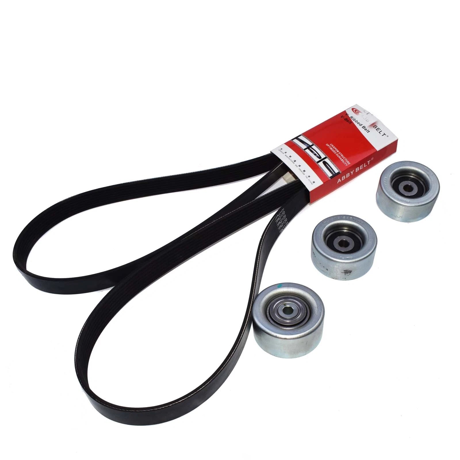 Drive Belt & Idler Pulley Kit For Toyota Tacoma V6 4.0L 1GRFE 2005-2014 7PK2119 6B93BC-57
