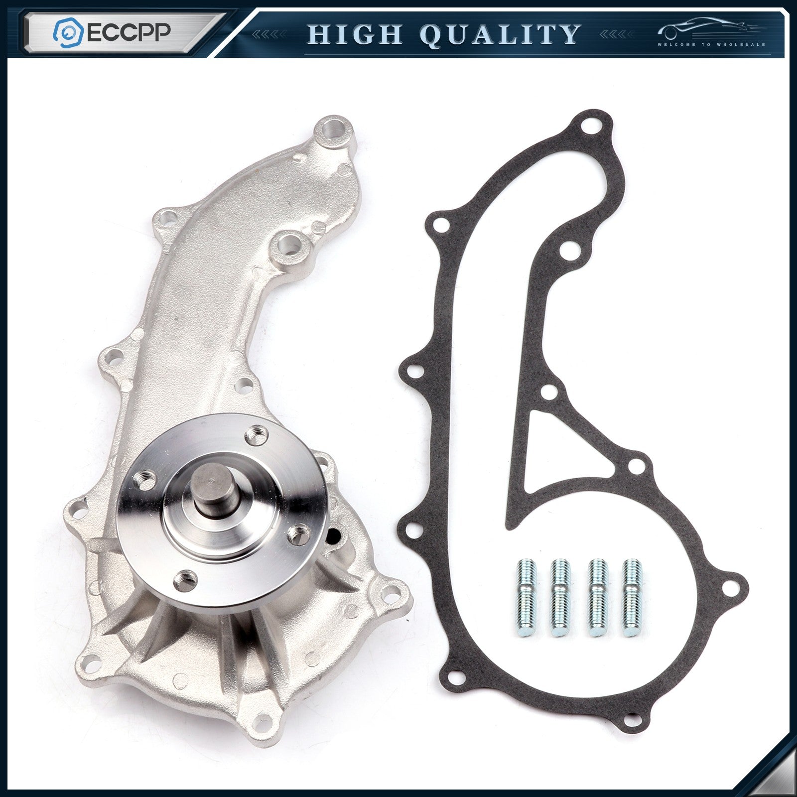 ECCPP Water Pump W/ Gasket for Toyota 94-98 for T100 96-00 4Runner L4 2.7L ECCPP