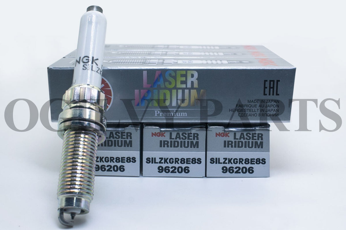 6PCS  Spark Plug-Laser Iridium High Ignitability NGK 96206 SILZKGR8E8S