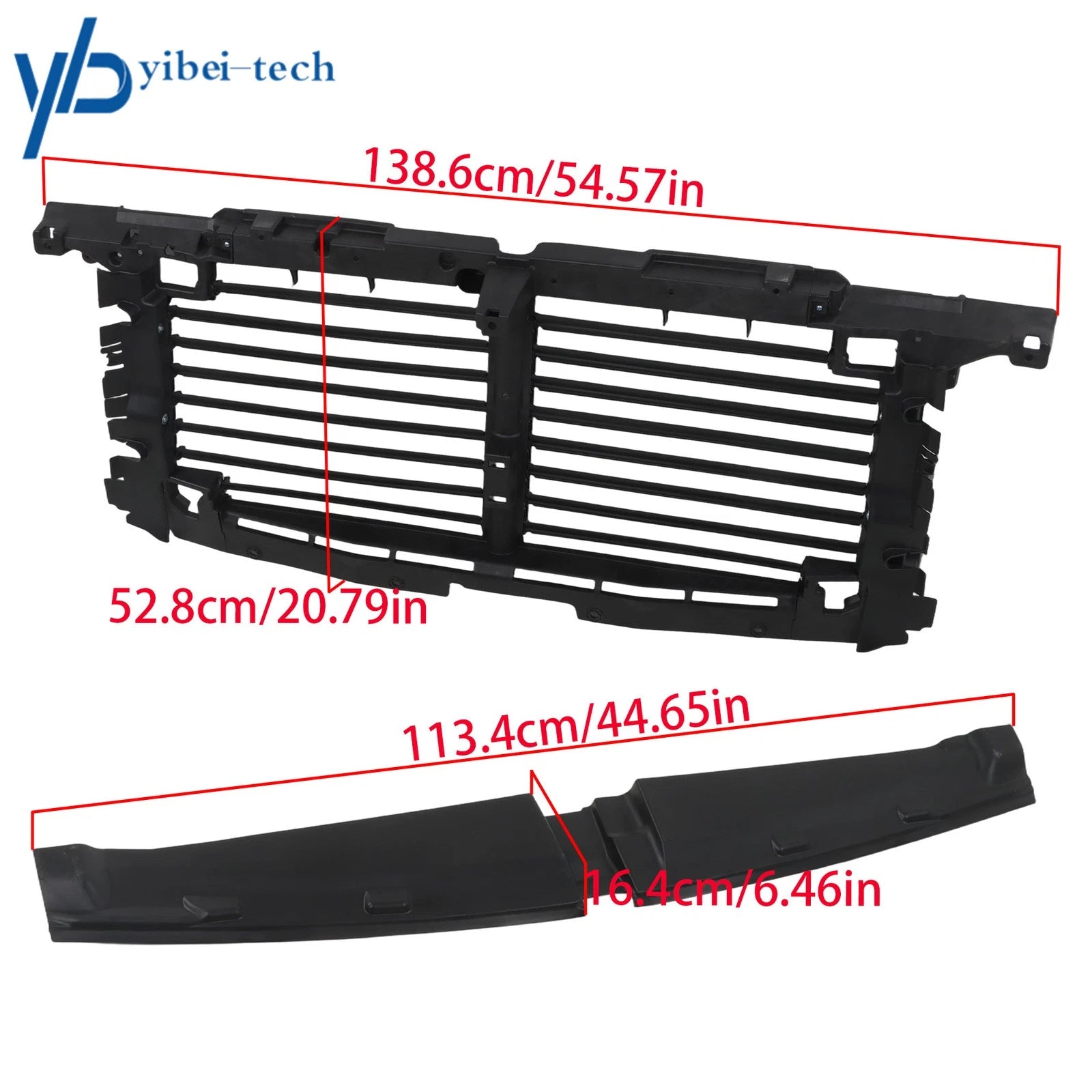 For Chevrolet Silverado 1500 2022-2023 2024 Without Motor Active Grille Shutter 6B93BC-57