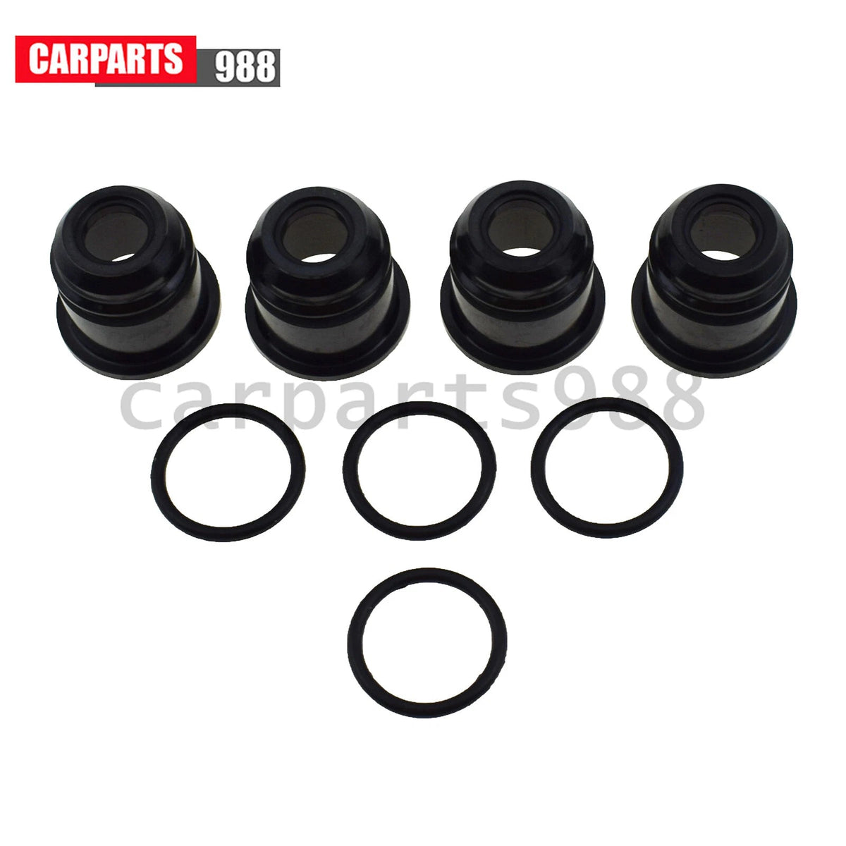 Fuel Injector Holder Spacer W/O-Rings For Toyota Tacoma 2.7L 4Cyl 90561-10018 6B93BC-57