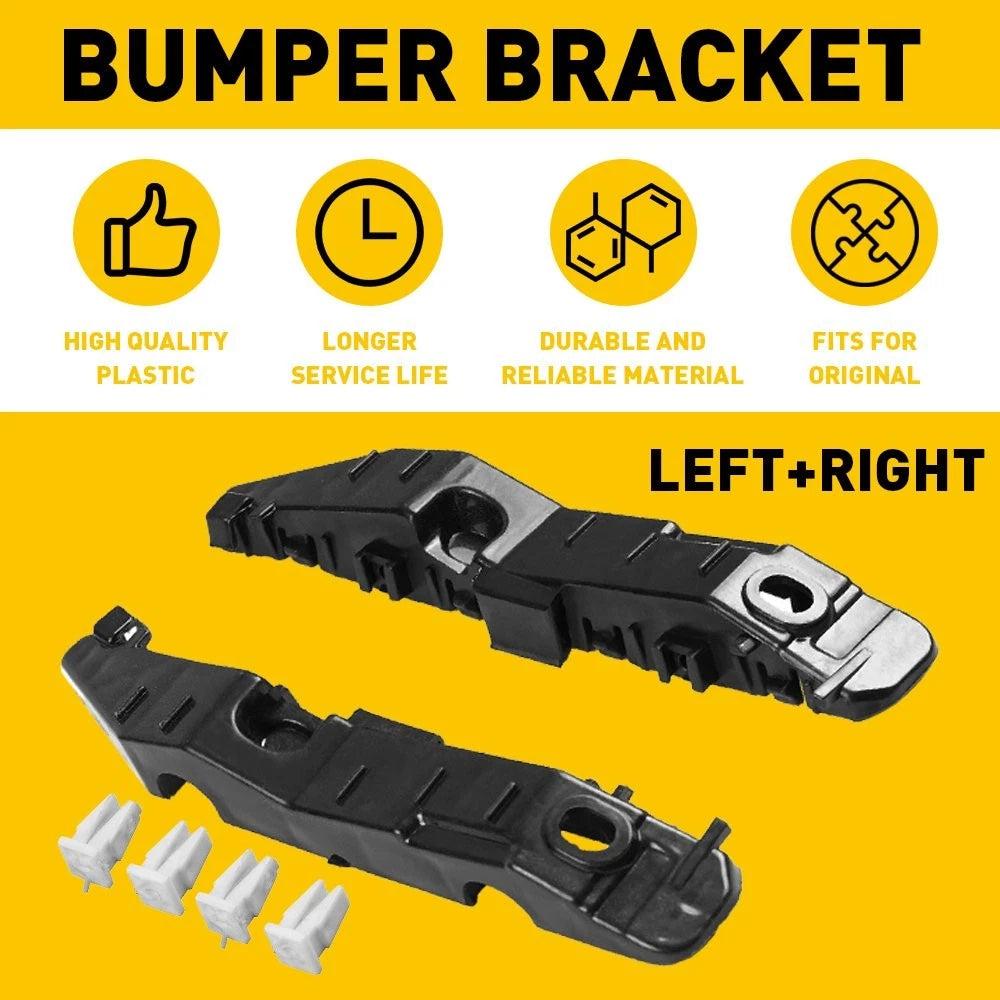Bumper Bracket For 2015-2017 Hyundai Sonata Set of 2 Front Left & Right Side EOA 6B93BC-57