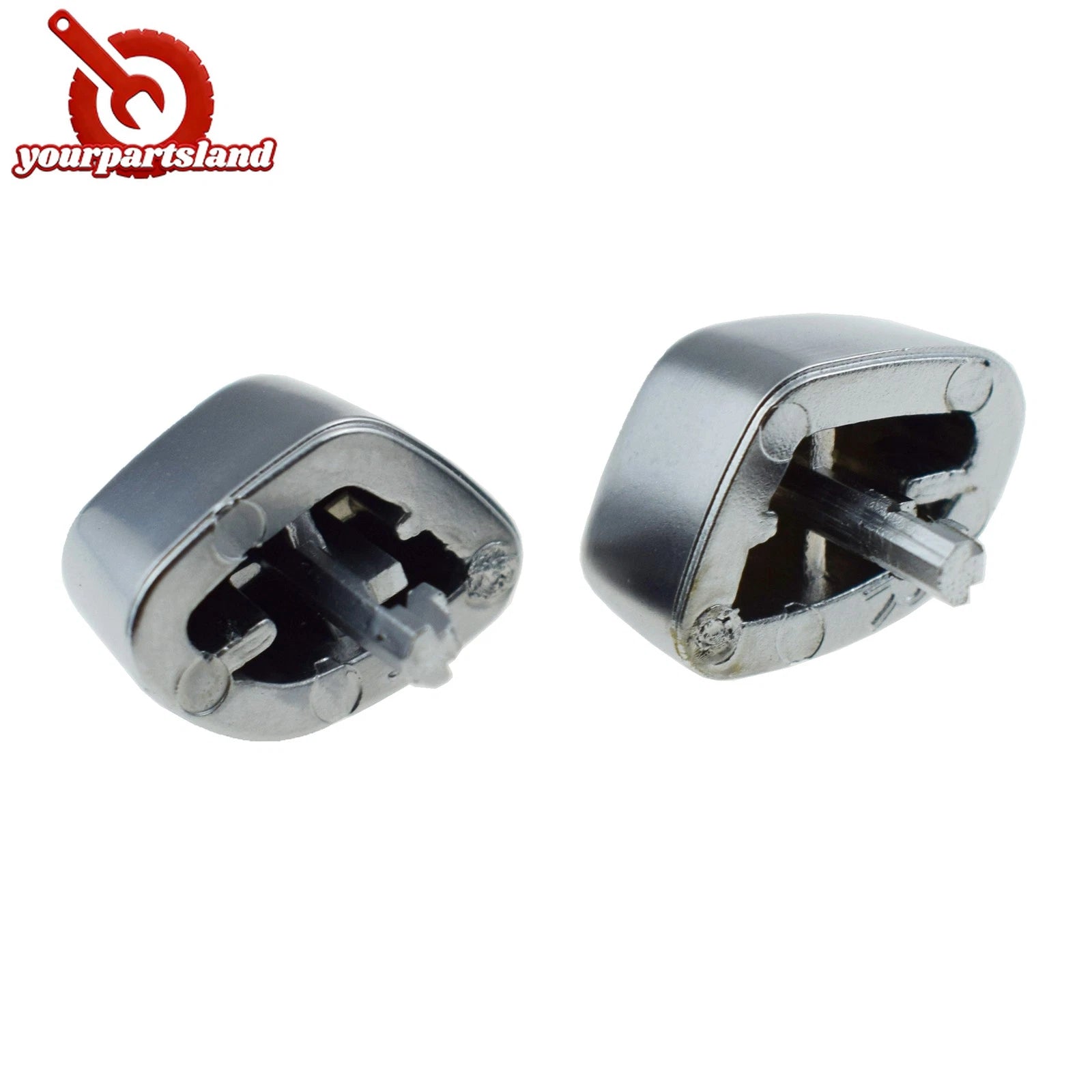 Silver Seat Headrest Switch Button Cover Left Right For Mercedes W212 W166 W292 6B93BC-57