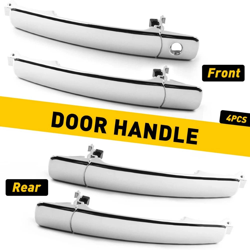 4X Front Rear Exterior Outside Door Handle for Nissan Rogue Murano Infiniti EOA 6B93BC-57