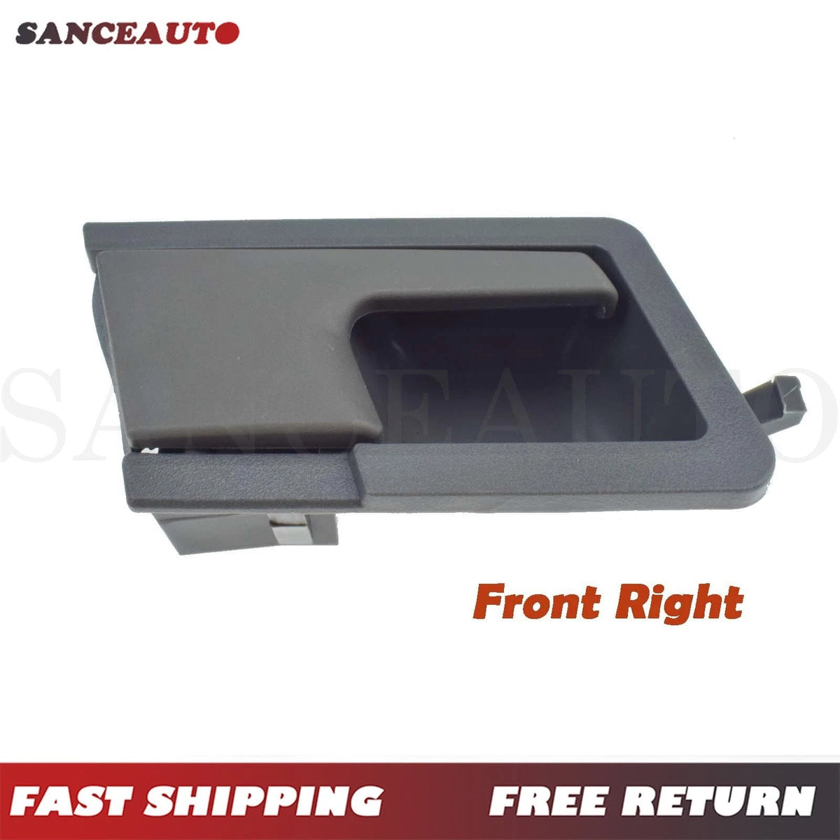Right Grey Inside Door Handle For VW Transporter T4 90-03 For EuroVan 1992-2003 6B93BC-57
