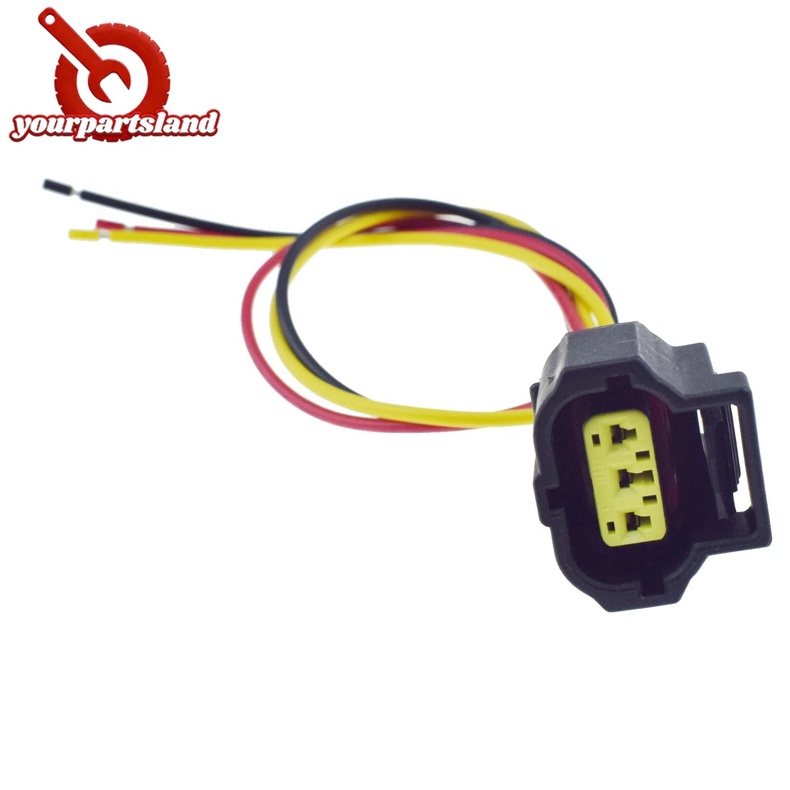 3 Wire Harness Connector Multi Purpose 10PCS For Cadillac Chevrolet Ford WPT118 6B93BC-57