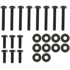 Golf Cart Front Seat Bottom & Back Cushion Set for Club Car Precedent Black 6B93BC-57