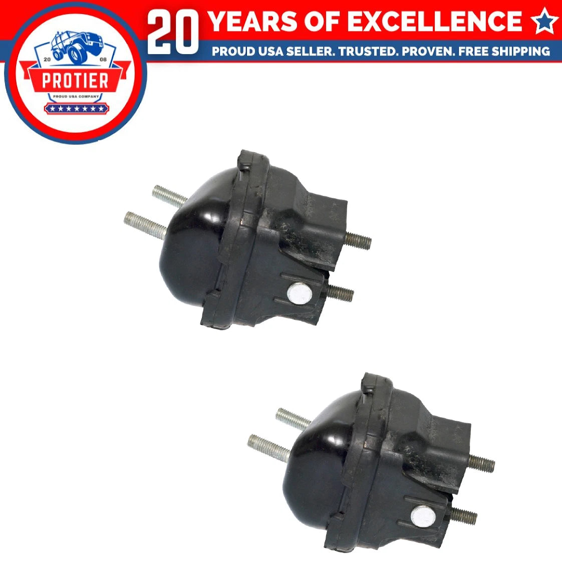 Front Motor Mount 2PCS Fit Chrysler 300M Concorde Intrepid LHS/ Dodge Intrepid 6B93BC-57