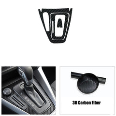 Interior Center Console Carbon Fiber Molding Sticker Decals For Ford Focus 15-18