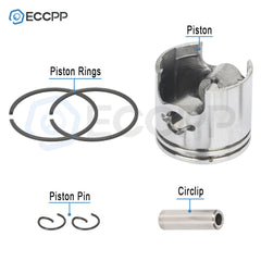 40mm Cylinder Piston Kit For Zenoah E45A G45L G43L G4K BC4310 4302 Trimmer 6B93BC-57