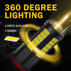 2x AUXITO PSX24W LED Fog Light Super Bright 2504 6500K Halogen Replacement Lamps AUXITO
