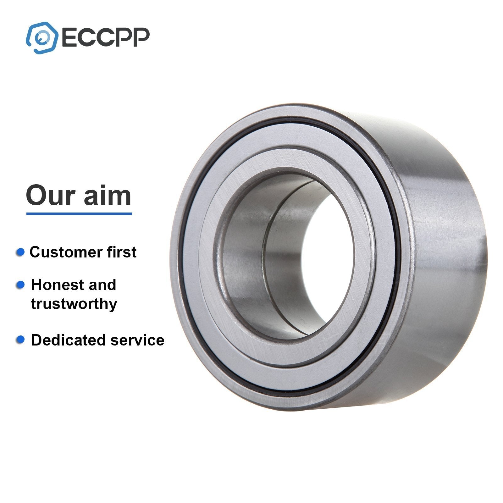 2Pcs Wheel Bearings Front For Hyundai Sonata Santa Fe Tucson Kia Optima Sportage 6B93BC-57