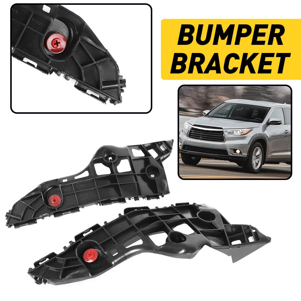 For 2014 15 2016 Toyota Highlander Front Bumper Cover Mounting Bracket LH RH EOA 6B93BC-57