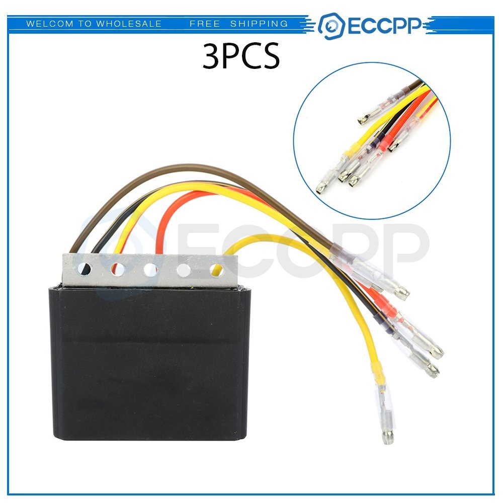 ECCPP 3Pcs Rectifier Regulator Fits POLARIS SPORTSMAN 335 400 1999-2002 ECCPP