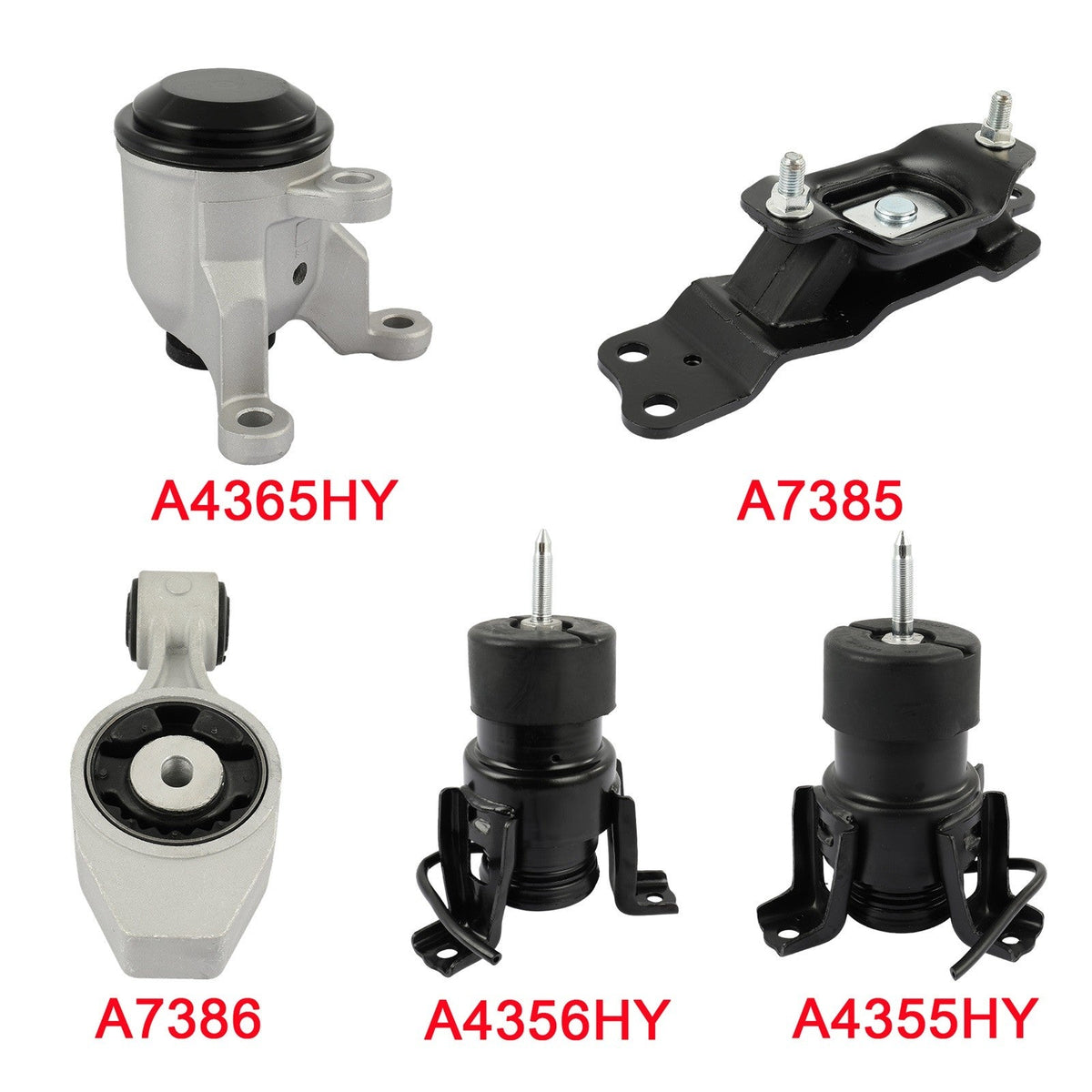 5x Engine Motor Mount for Nissan Altima 2013 2014 2015 2016 2017 3.5L Auto trans KOEEP